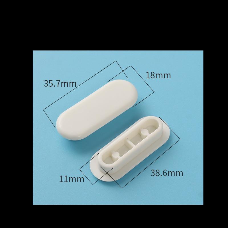 Toilet Seat Support Pads Buffer Shock-Absorbing Rubber Gaskets Plastic Silicone Plugs Round Mushroom Head Accessories for Toilet