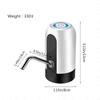 1pc Black Automatic Water Bottle Pump USB Charging Water Pump One Button Automatic Switch Of Water Dispenser