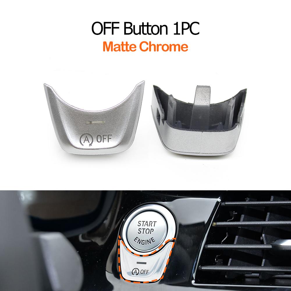 G30 G01 G12 Bilmotor Tändning Start Stopp AV-knapp Skyddslister För BMW 1 5 6 7 X3 X4 Serie F52 G31 G08 G02 F98 G32 G11