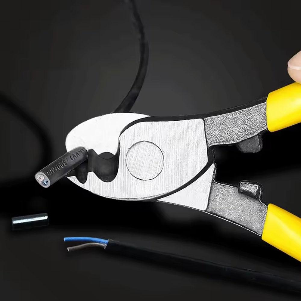 6 inch cable cutter, electric cable peeler, cutting pliers, hand tools