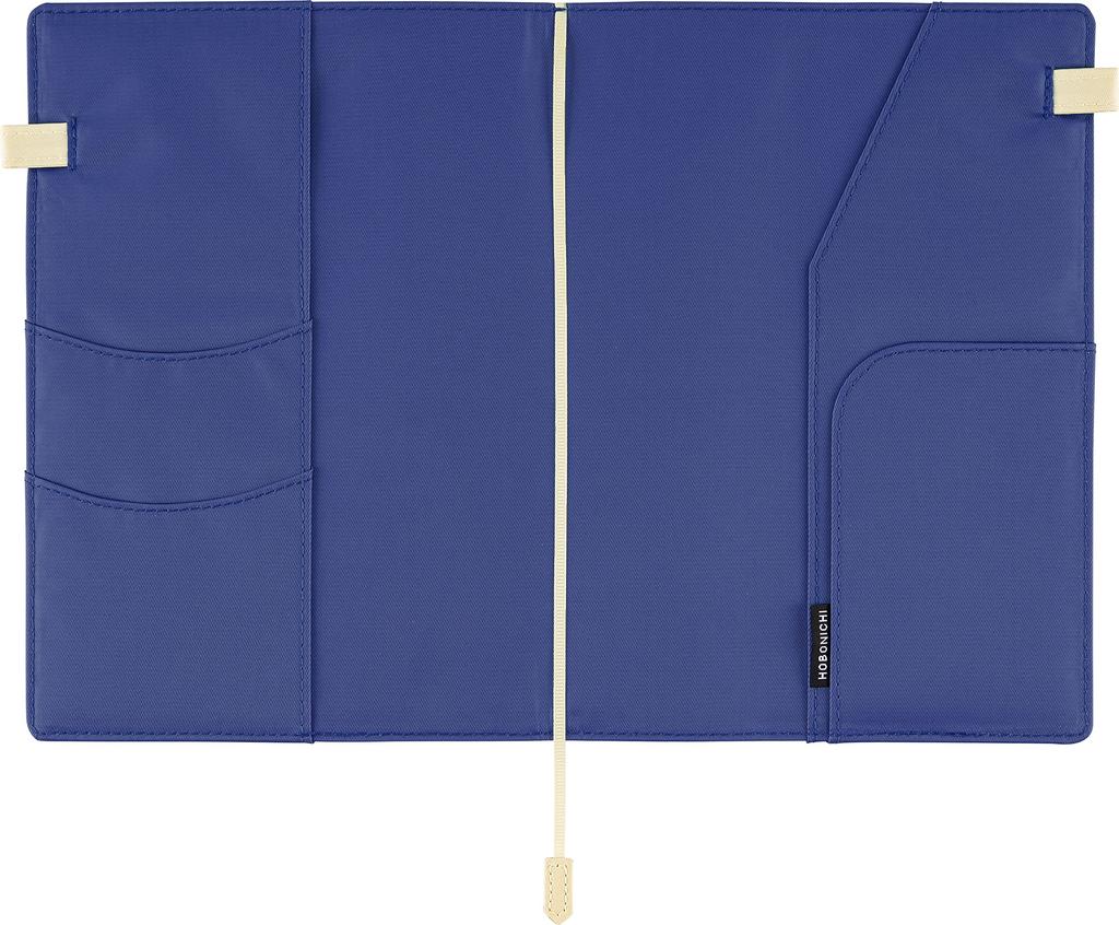 Hobonichi Techo Notebook Light Day-Free (A5 Size) Cover/BS (Blue)