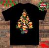 New! Winnie the Pooh Christmas Tree Shirt 2025 Xmas SG127 Unisex T-Shirt