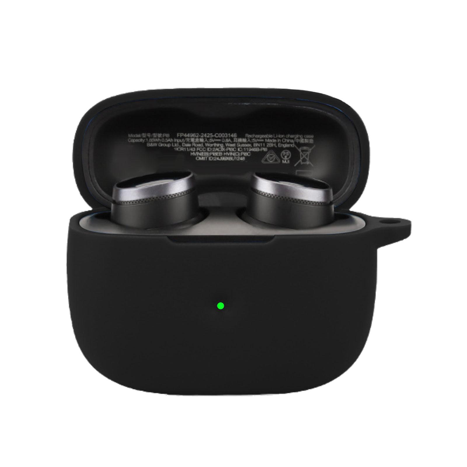 

Силиконовый чехол для беспроводных наушников Bowers & Wilkins Pi8, водонепроницаемый чехол для наушников, корпус, устойчивый к царапинам чёрный