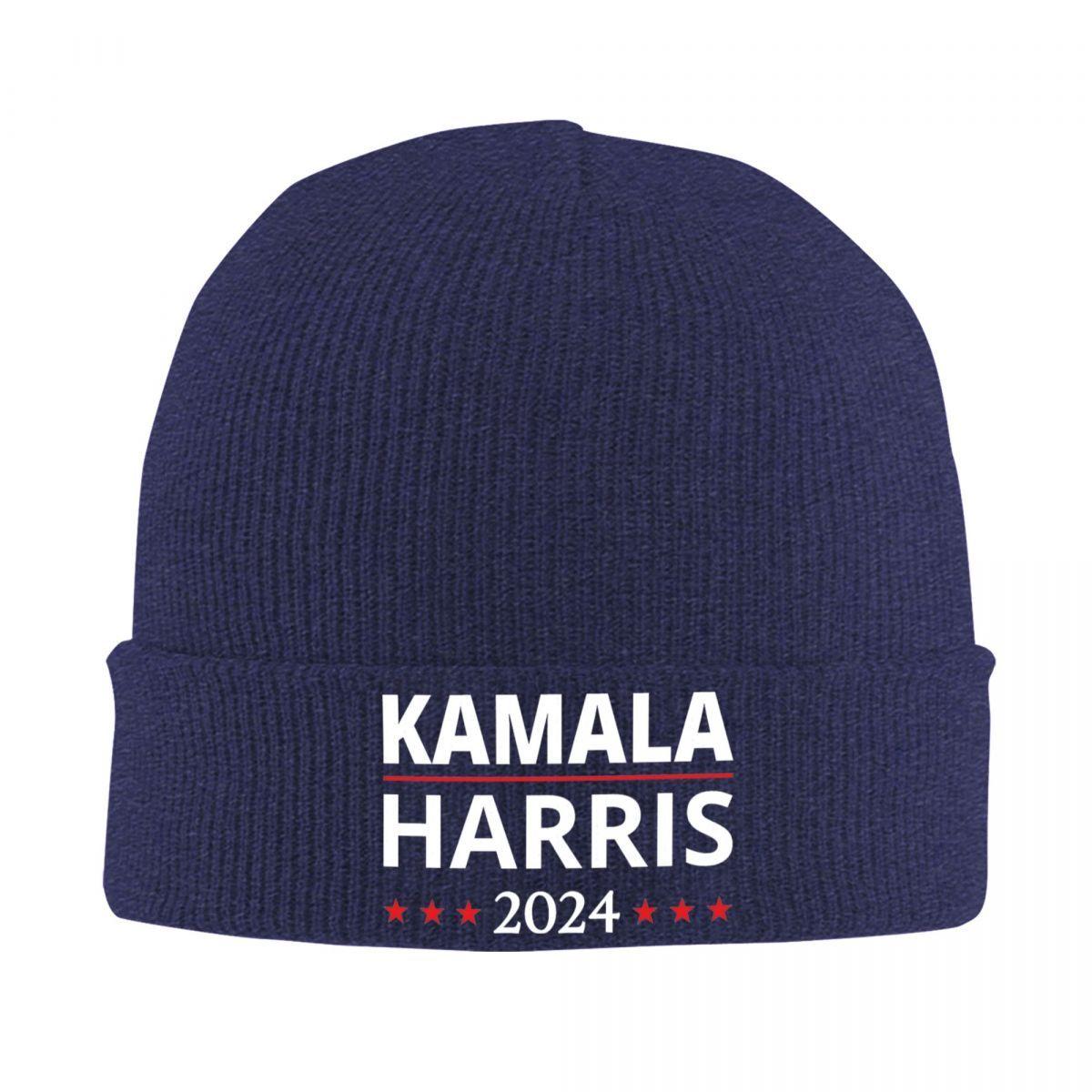 

Kamala Harris Election 2024 Hats Autumn Winter Beanie Ski Cap Unisex Women Acrylic Knitted Caps