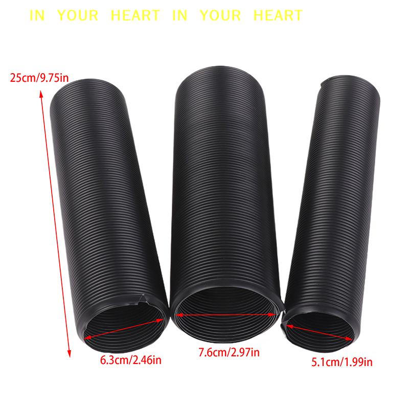 Car Cold Air Tube Kit 2.5inch 3inch Flexible Air Inlet Duct Pipe System 51mm 63mm 76mm Universal