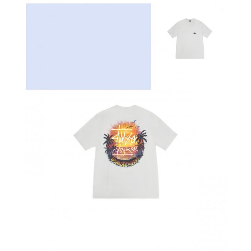 Mens Loose Fit Cotton Blend Short Sleeve T-Shirt With Cartoon Print Breathable Casual Tee Teens Adults