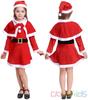 Christmas Santa One Haunted School Cultural Carnival [Cloudkids] Children's Girls' Costume, Costume, Cosplay, Dress, Piece, House, Transformation,