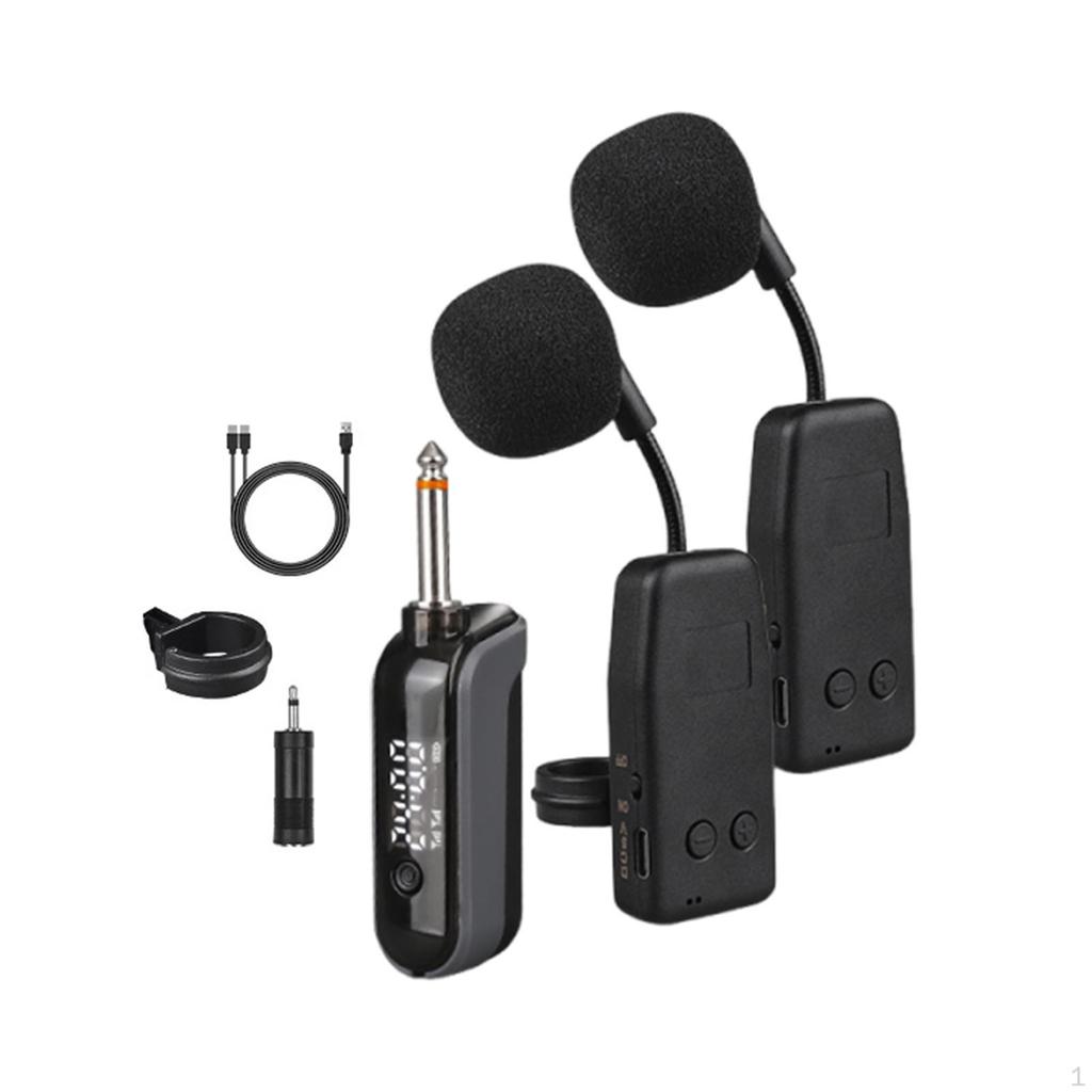 Instrument Audio Receiver and Transmitter Pickup for Musician