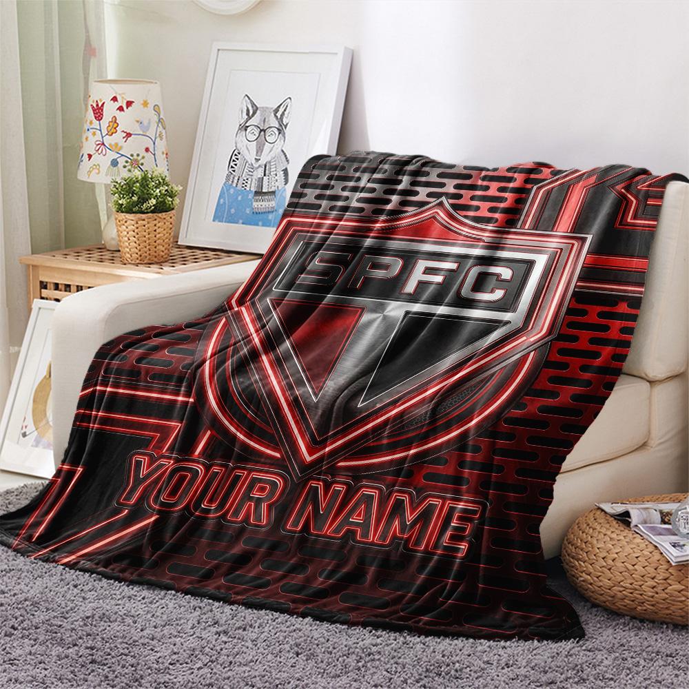 Custom Name SPFC2 Flannel Blanket, High Quality Comfortable for All Seasons, Home Decor, Warmth and Comfort