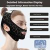 2026 V-shaped Facial Lifting Bandage Facial Slimming Shaping Band Breathable Double Chin Reducer V Line Chin Up Belt