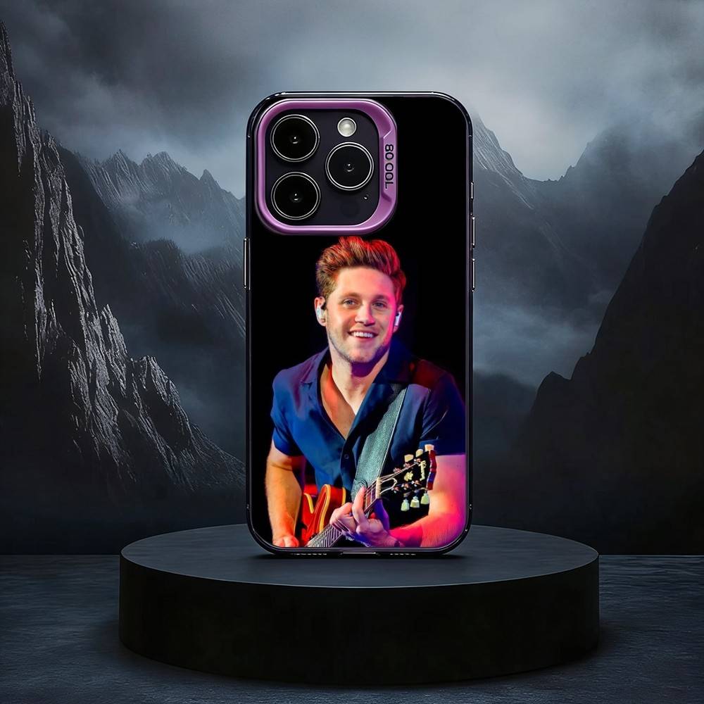 

Music N-Niall H-Horan-NH Black Candy silver phone case Phone Case For iPhone17,16,15,14,13,12,11 Plus,Pro Max iPhone17