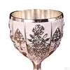 Goblet Embossed Cup Elegnt Drink