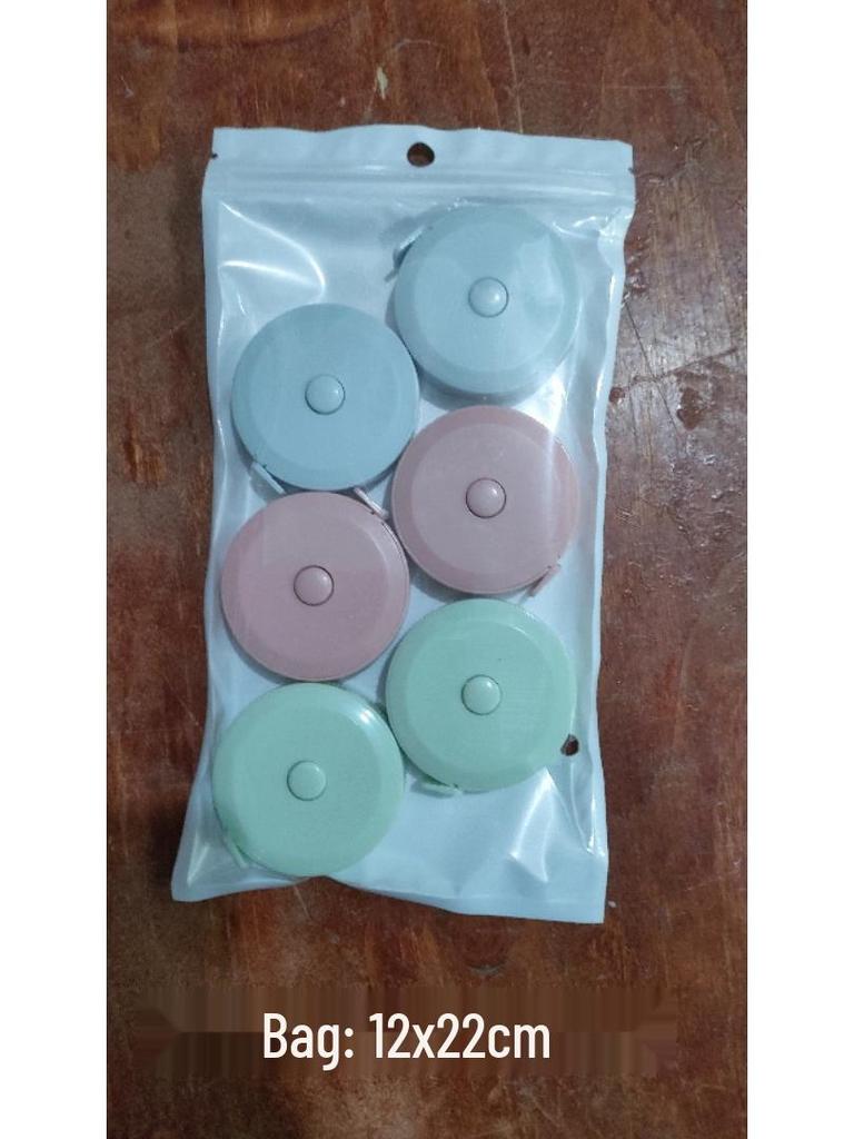 Portable 2m & 1.5m Dressmaker's Tape Measure for Bust, Waist, and Hips - Soft, Boxed, Mini Ruler