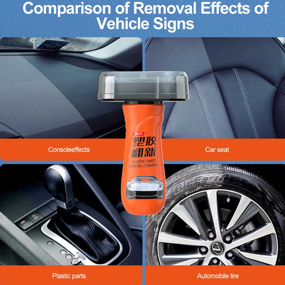 Auto Plastic Restorer for Car Interior Detailing Back to Black Gloss Cleaning Products  Autos Polish and Repair Coating Renewer