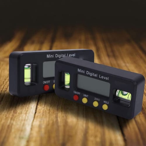 Ishino Digital Level, Magnetic Mini Level, Digital Display, Digital Angle Meter, Inclinometer, Large LCD Screen, MC-SUBESOKU