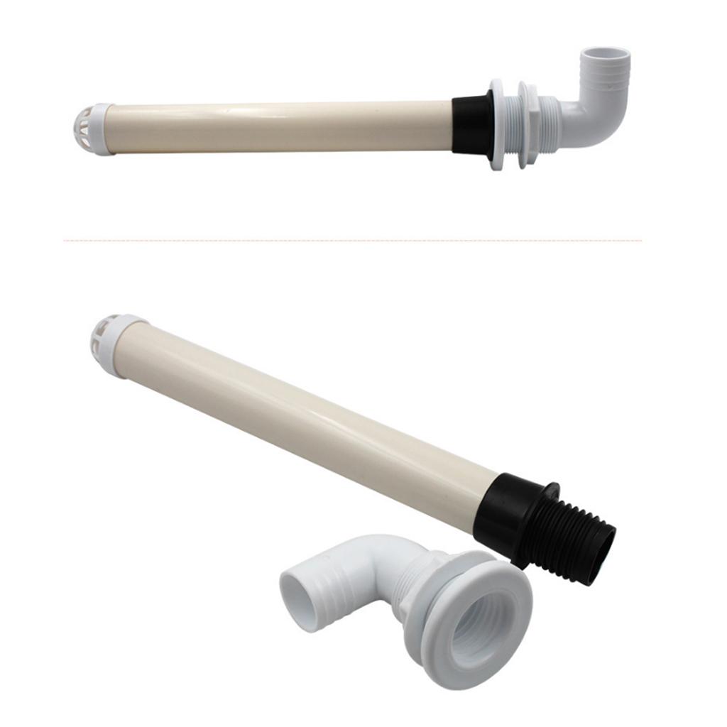 1-1/2 Inch White Fishing Overflow for On Boat