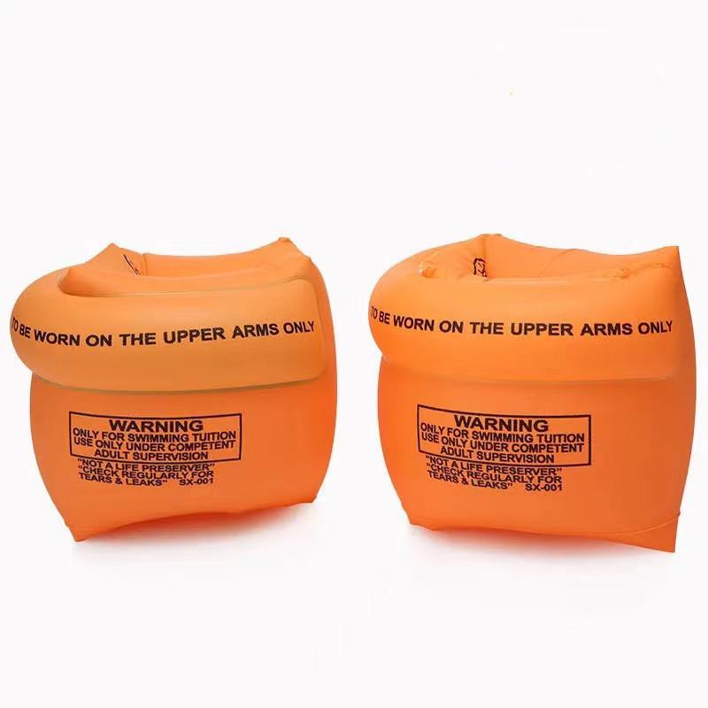 

Adult Infant And Double Airbags Thickened Inflatable Floating Sleeve Ring Swim оранжевый