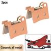 High Copper Brake Pads Metal 2pairs Electric Bicycle