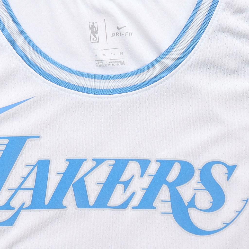 Nike NBA Training Basketball Jersey Fan Edition 2020-2021 Season Men Tops White CN1737-102