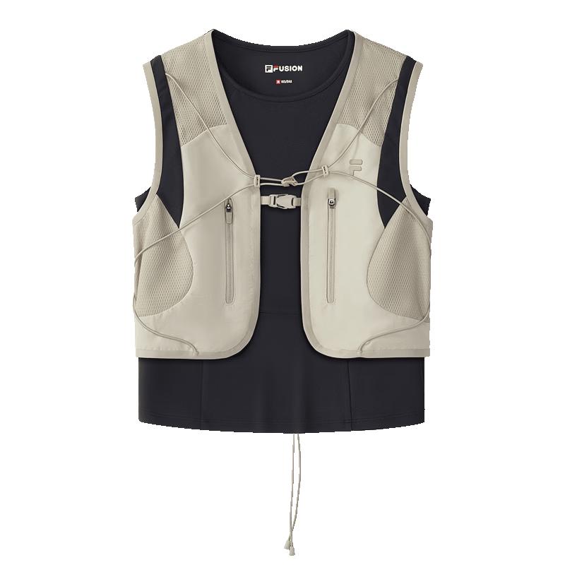 FILA FUSION Women s Two-Piece Sleeveless Vest Set XL