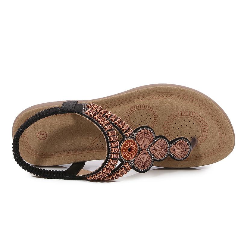 Fashion Women Shoes Plus Size 36-42 Summer Fashion Rhinestone Comfortable Platform Sandals Casual Beach Shoes Wedges Sandalias Mujer