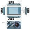 Car DVR 2 Cameras  4.0 Inches Dash Cam Car Video Recorder Auto Registrator Dvrs Dash Cam with Dual Ways Cameras Car Accessories