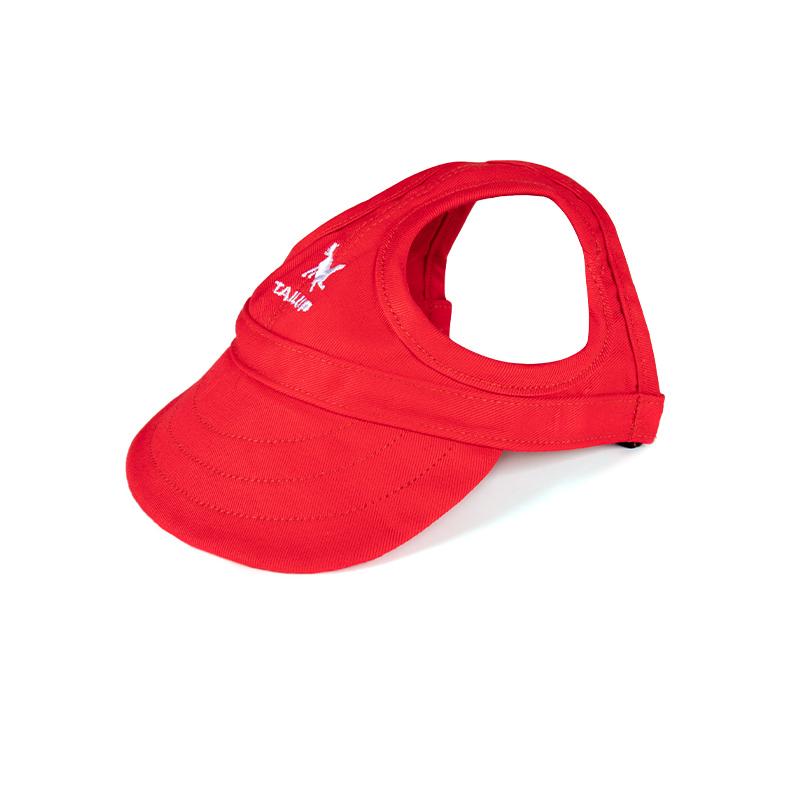 Cappello da baseball regolabile per cani da compagnia, con visiera, con fori per le orecchie, per sport all'aria aperta, per animali domestici