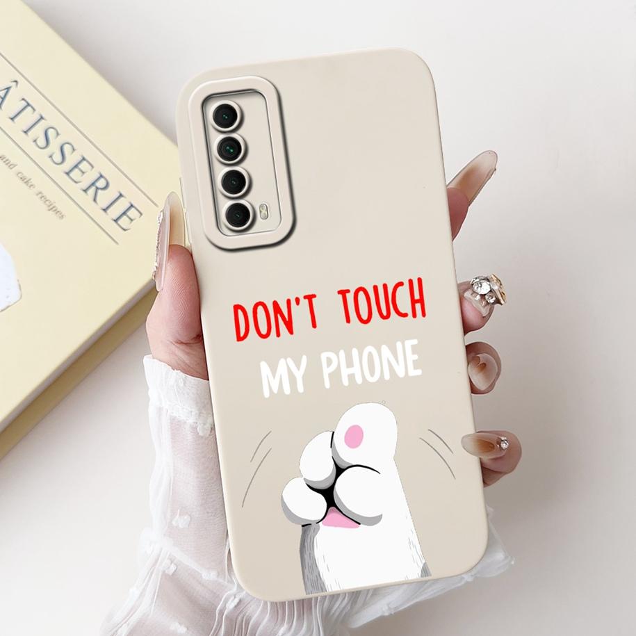 

For Huawei P Smart 2021 Case Fashion Pattern Soft Back Cover For Huawei Y7a Phone Cases For Huawei Enjoy 20 SE PSmart 2021 Funda Huawei Y7a