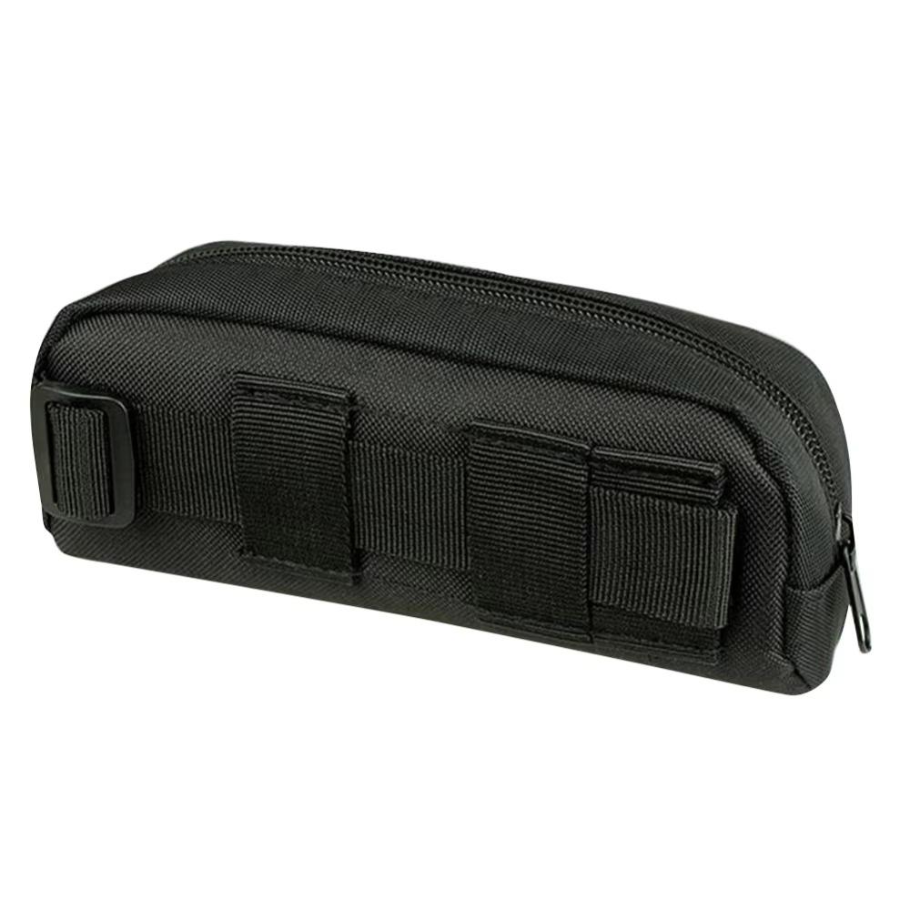 Large Capacity Zipper Sunglasses Bag Waist Hanging Eyeglasses Case Bag Outdoor