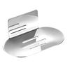 Stainless Steel Soap Dish Wall Mounted Bathroom Organizers Rusts Resistant Soap Tray For Countertop Shower Sink Storage