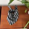 Korean Striped Color Block Children's Headscarf - Baby Warm Neck & Head Wrap Hat