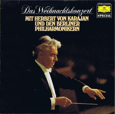 LP Record HERBERT VON KARAJAN BERLINER PHILH  Das Weihnachtskonzert 2545054 Deutsche Grammo Germany Classical Used