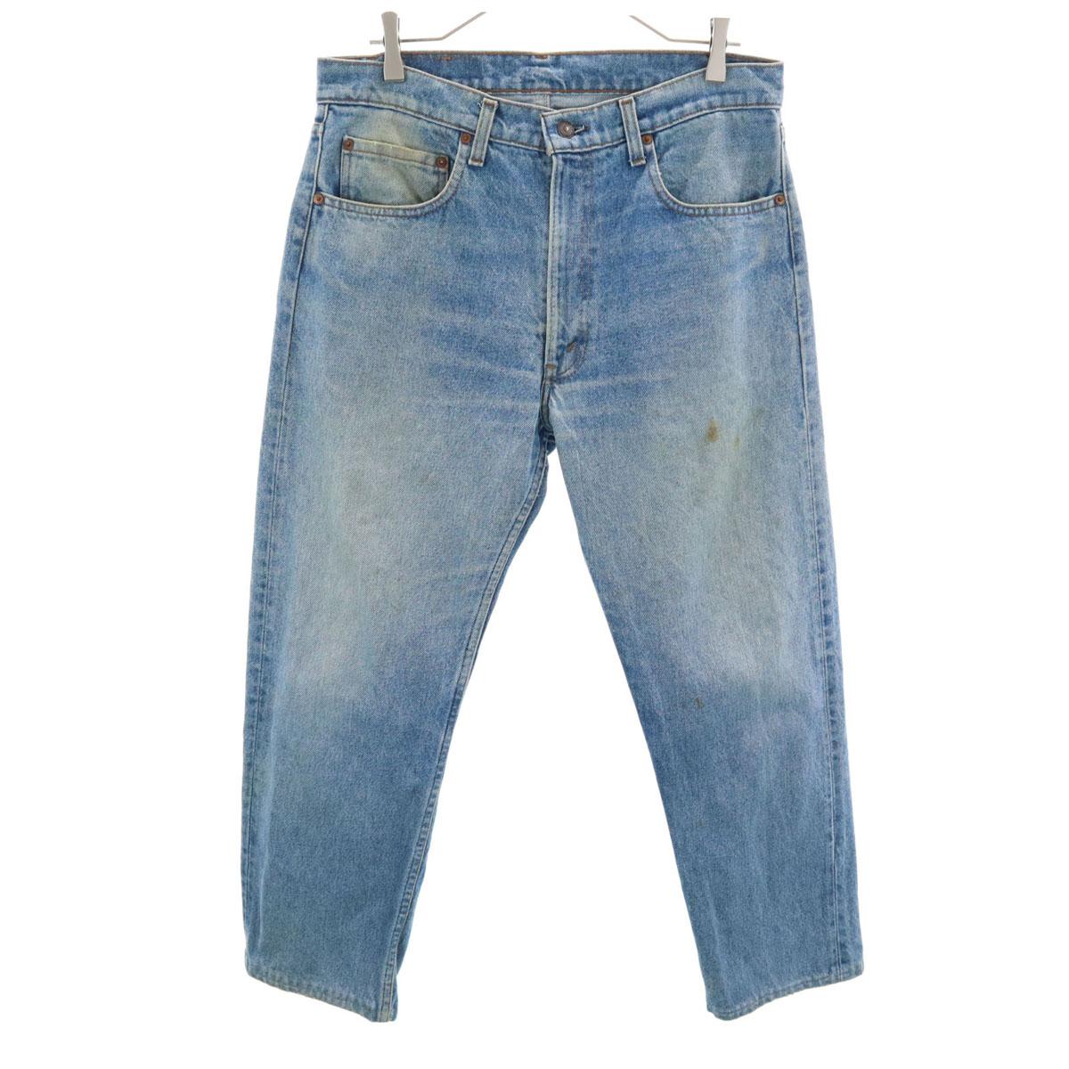 

Levi s 80s 505 Vintage Denim pants w34 Blue jeans Men s Used