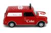 Tiny City Scale Morris Mini Cooper Diecast Model Car 1/50 Coca-Cola
