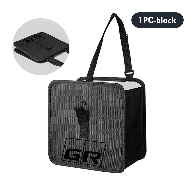 

For Toyota Leather Car Seat Middle Storage Bag Handbag Back Seat Storage Bag Organizer Hanging Bag GR MN Camry Prius Auris Crown