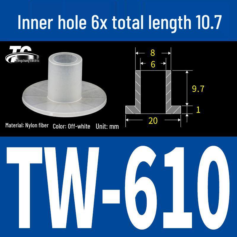 Insulating Nylon Bushings & Gaskets: T-Type, Stepped, Grooved Washers & Hinges for Window Protection