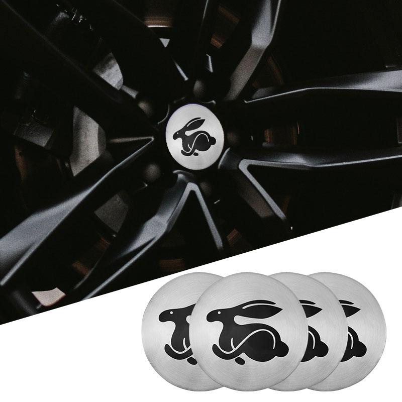 Pro VW Volkswagen Jetta MK5 Golf 4ks 56mm Samolepky na kola auta Středové krytky kol Znak auta Odznak Obtisk Pro Volkswagen GTI R-Line R