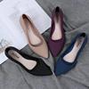 Fashion Pointed Shallow Wedges pumps women shoes 2025 spring autumn shoes women Elegant Casual Work Low heel Slip Casual ladies shoes889