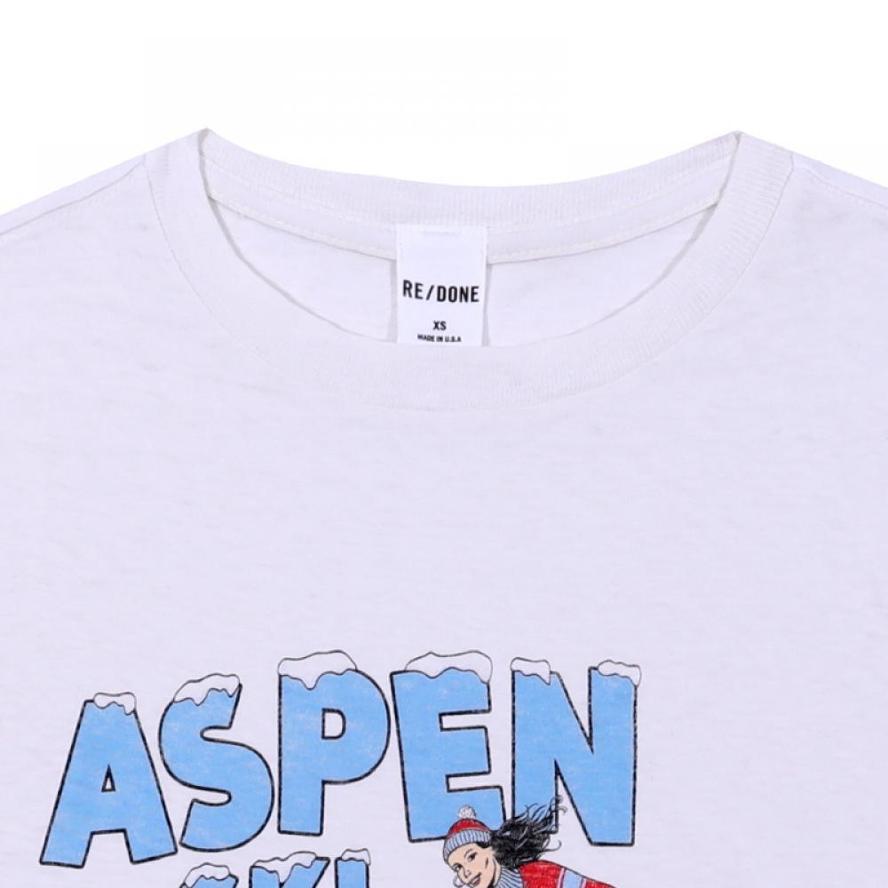 Leedon 024 02wcgt317 ClaSSic Ski Free Women S Short Sleeve Tee