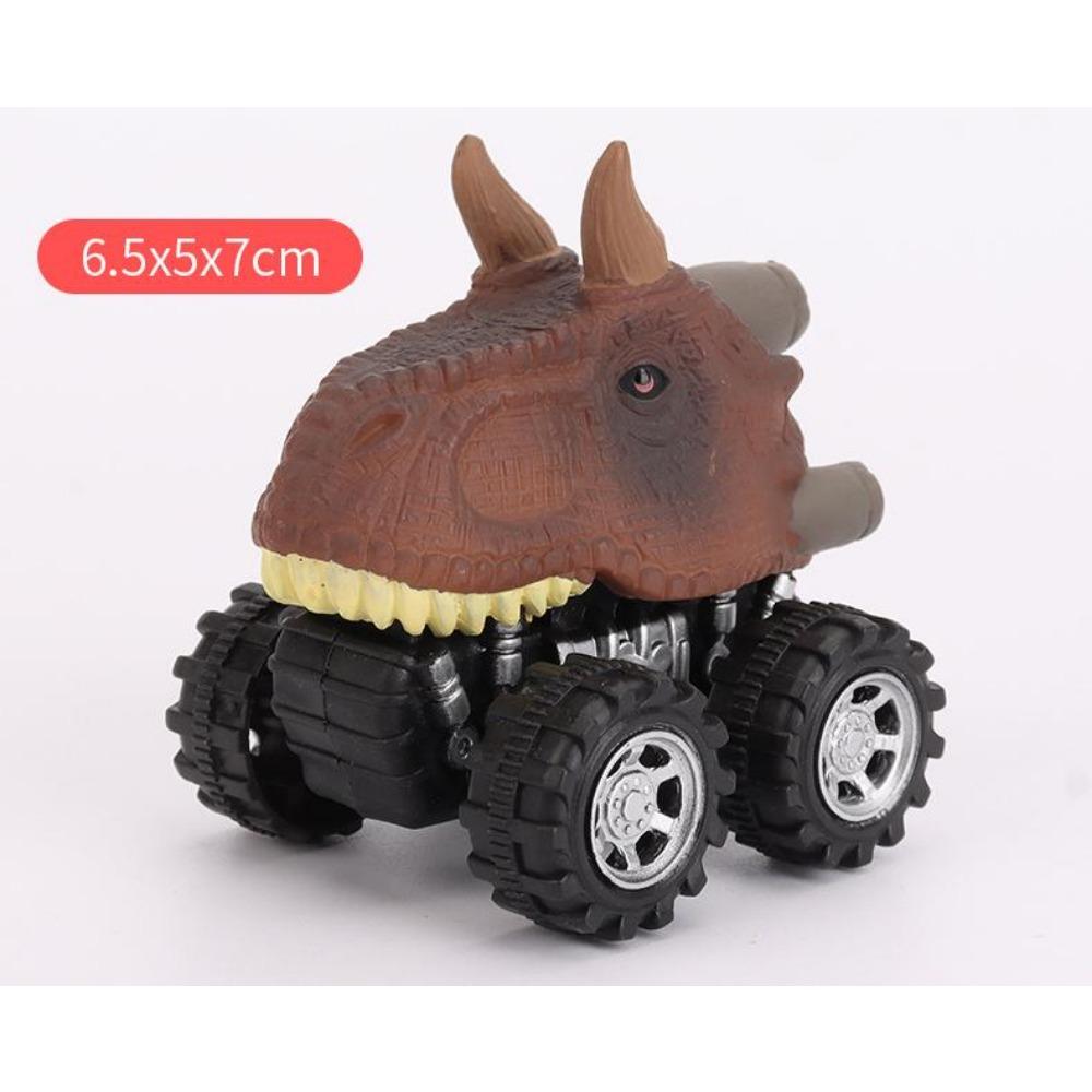 Dinosaur Toys Pull Back Cars Mini Monster Truck Car Toy Set for Kids Toddlers Boys Girls Gifts