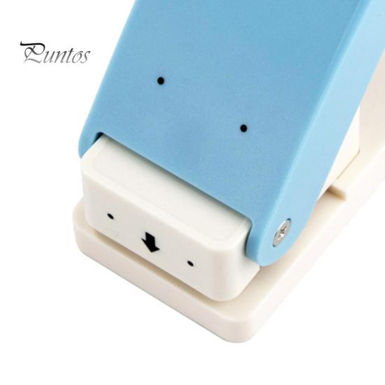 Earrings Card Cutter Double Hole Punch for DIY Crafts Portable Earring Design Tool Easy To Use Scrapbooking Card Making Paper Crafts