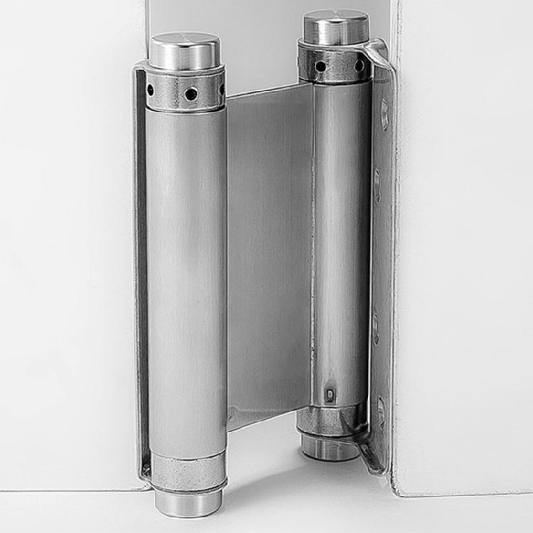 Double Motion Spring Hinges Heavy Type Stainless Steel Rusts Resistant for Kitchen Bar Swing Door