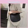 Stylish Spring Womens Shoulder Bag Classic Chic Pu Fabric Small Handbag In Black Khaki Brown And White