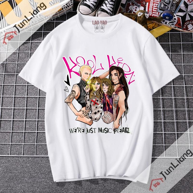 

Rbd Rebel Be or Seem Mexican Pop Logo Printed Tshirt Anahi Maite Perroni Sweet Maria Poncho Herrera Tshirt Loose Fashion S