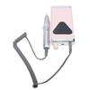 Electric Nail Drill 45000RPM Rechargeable Cordless Nail File Machine with LED Display for Acrylic Gel Pink