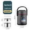 Jingxun 304 Stainless Steel Insulated Bento Lunch Box