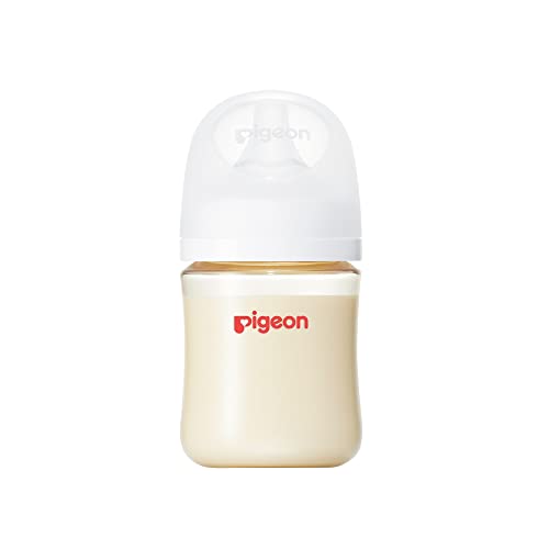 PIGEON Breastfeeding experience baby bottle 160ml 0 months and up High quality plastic Also used in medical institutions Light and unbreakable