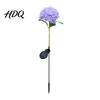 Solar Powered Patio Decor Fairy Hydrangea Lights Garden Stake Waterproof LED Flower Light Lights Colorful Outdoor Lamp for Lawn Pathway