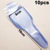 10pcs Single-sided Hair Scissors Sleeves PVC Waterproof Sharpening Tool Protection Disposable Scissors Bag Tool Protection