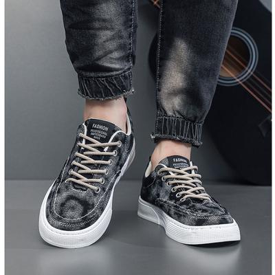 Zapatillas de Lona Retro de Moda para Hombre 2025 Nuevas de Caña Baja Transpirables Ligeras Casuales Suela Plana Zapatos Estudiantes Cómodos Moda Otoño